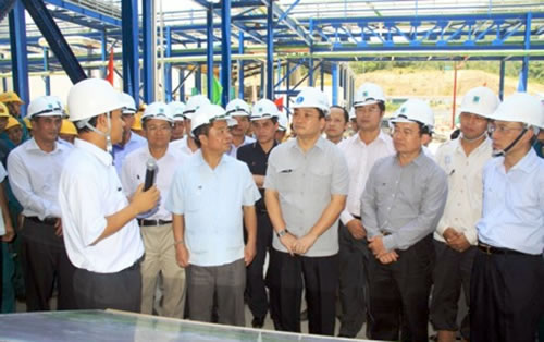 ท่าน หว่างจูงหาย รองนายกรัฐมนตรีเดินทางไปเยือนจังหวัดเหงะอาน